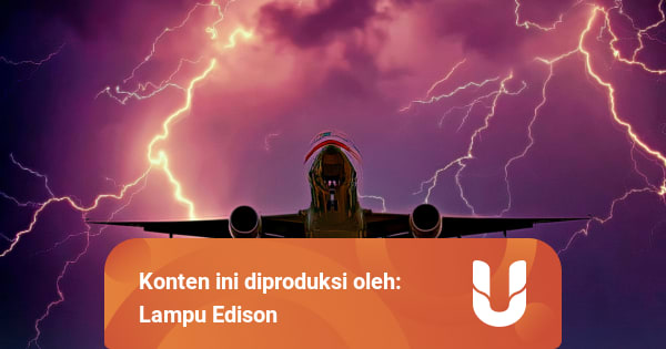 Apa yang Terjadi Jika Petir  Menyambar  Pesawat Terbang 